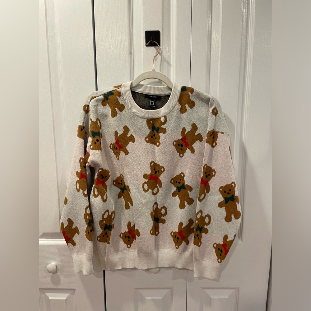teddy bear sweater